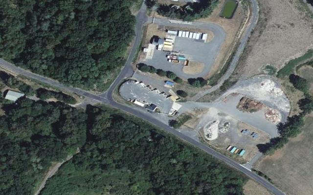 Vue aérienne — Déchetterie de Sainte-Geneviève