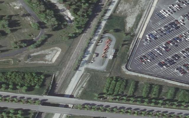 Vue aérienne — Déchetterie Vatry