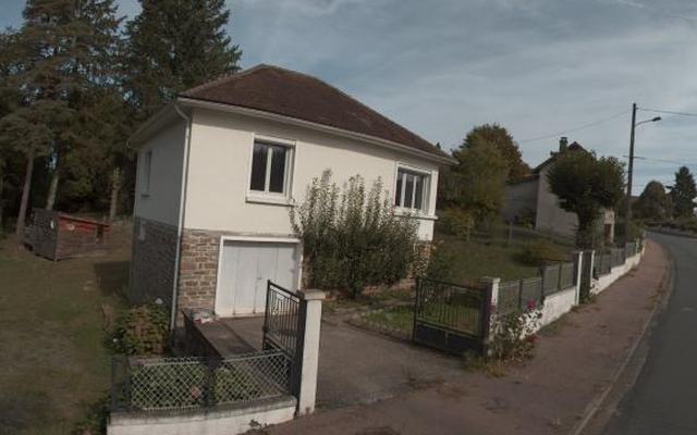 Vue depuis la rue — Déchetterie de La Coquille