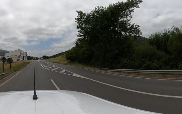 Vue depuis la rue — Déchetterie de Larceveau