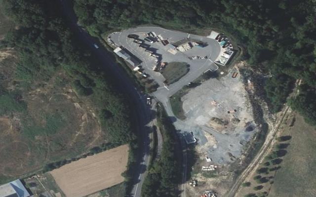 Vue aérienne — Déchetterie de Réquista