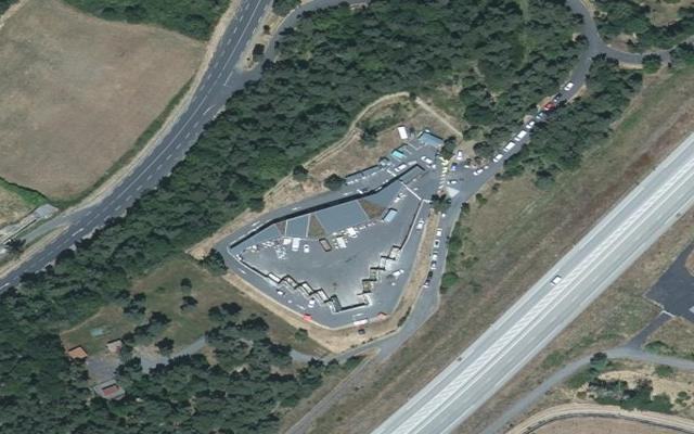Vue aérienne — Déchetterie du Puy-en-Velay