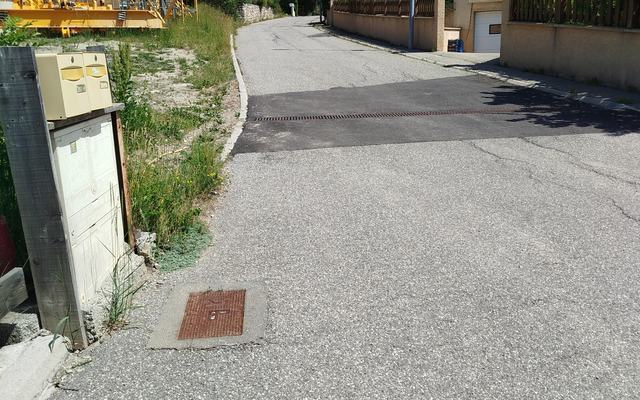 Vue depuis la rue — Déchetterie de Saint-Chaffrey - Jouffrey