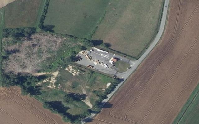 Vue aérienne — Déchetterie de Guitalens-L'Albarède